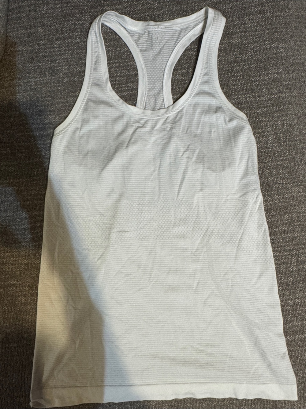 Lululemon Women’s White Racerback Tank Top